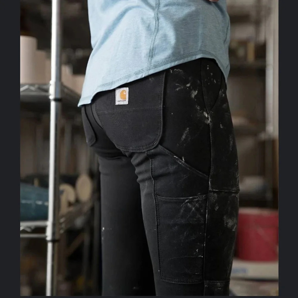 Carhartt force midweight reinforced pocket pull on work fitted leggings XXL